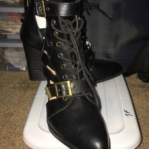 Lace up boots